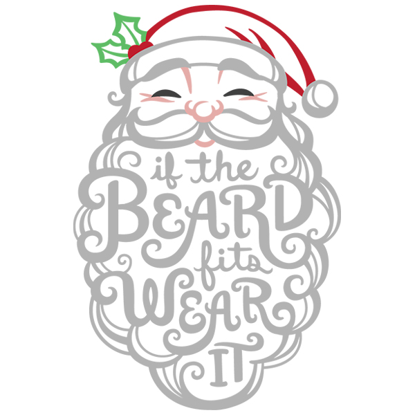 If the Beard Fits [SVG, DXF]