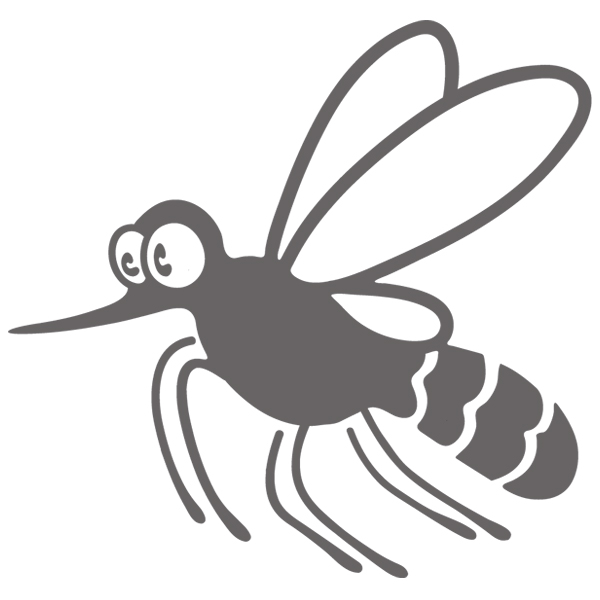 Cartoon Mosquito [SVG, DXF]