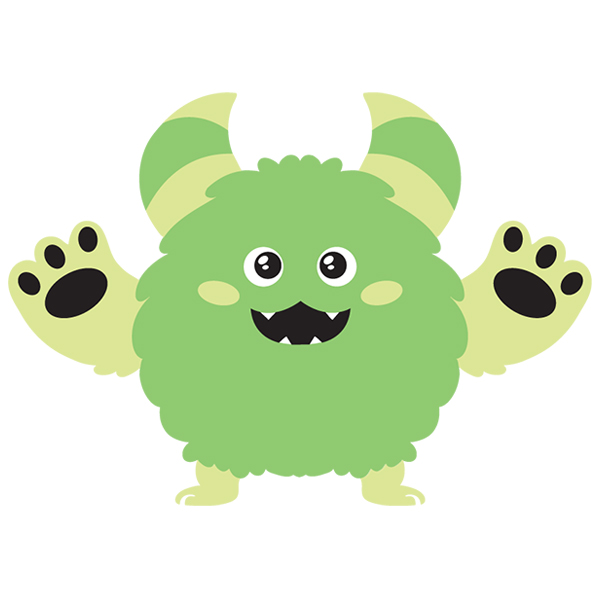 Little Monster Cutie [SVG, DXF]