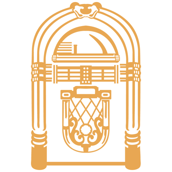 Jukebox Silhouette [SVG, DXF]