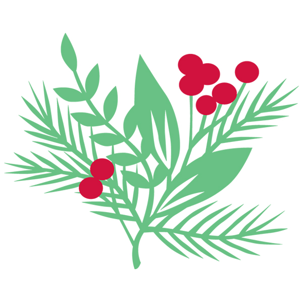 Christmas Bliss [SVG, DXF]