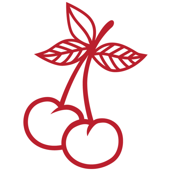 Doodle Cherry [SVG, DXF]