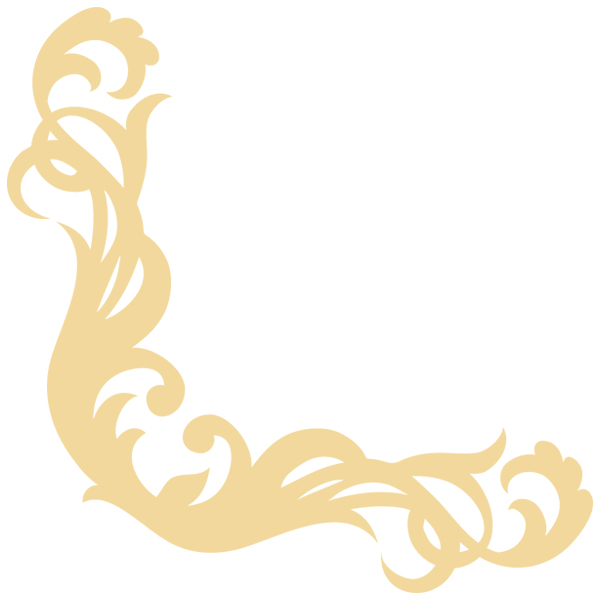 Gilded Heraldry - Corner [SVG, DXF]