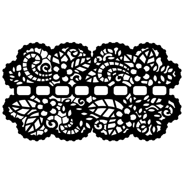 Ribbon Weave Cuff [SVG, DXF]