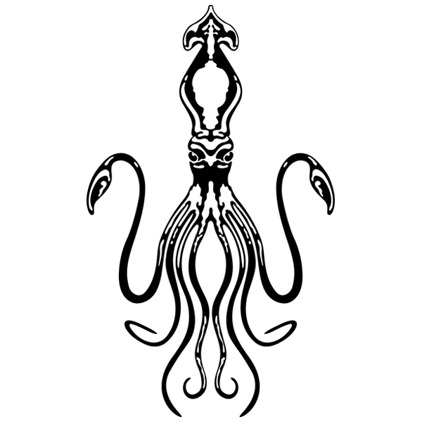 Giant Squid [SVG, DXF]