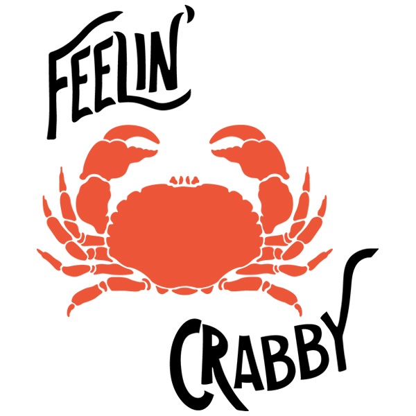 Feelin Crabby [SVG, DXF]