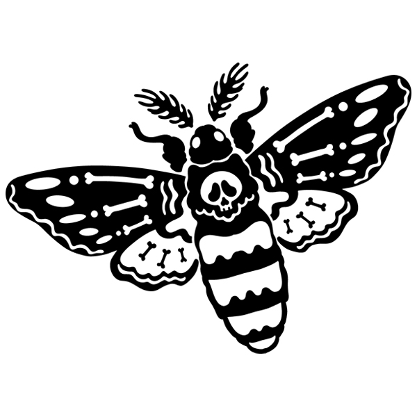 Bone Moth [SVG, DXF]