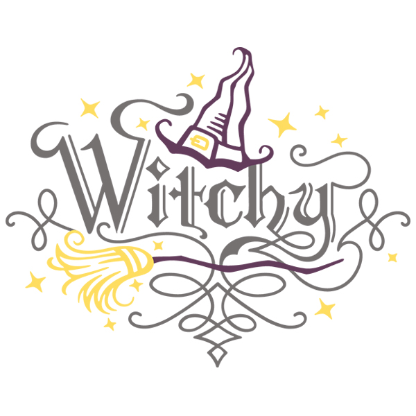 Witchy [SVG, DXF]