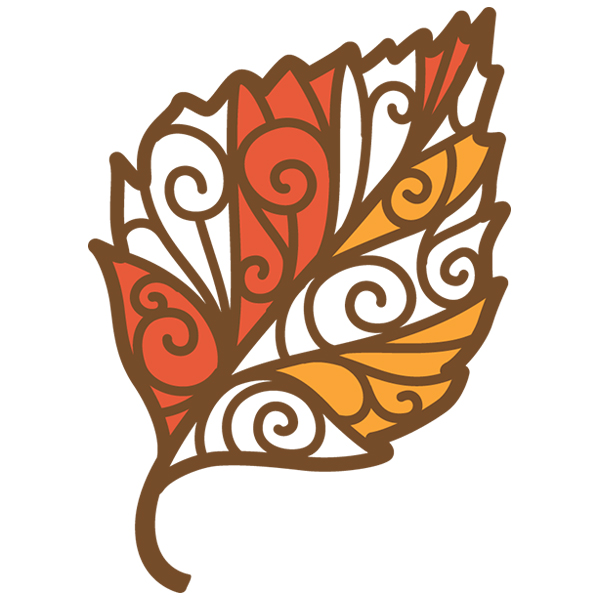 Filigree Birch Leaf [SVG, DXF]