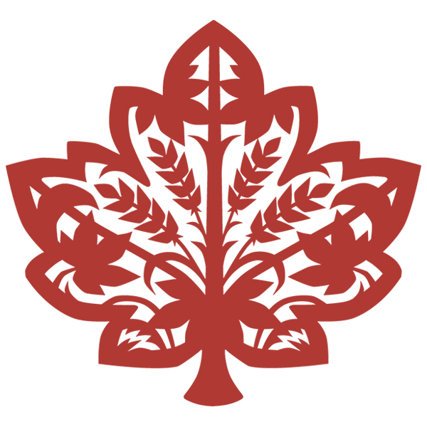 Ornate Maple Leaf [SVG, DXF]