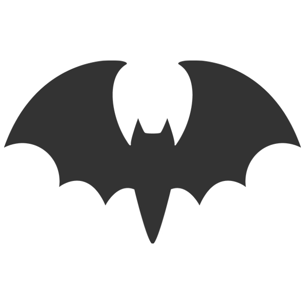 Bat Silhouette [SVG, DXF]