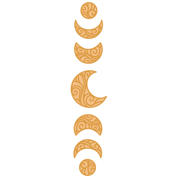 Moon Phases [SVG, DXF]
