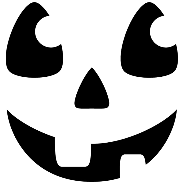 Jolly Jack O' Lantern Face [SVG, DXF]