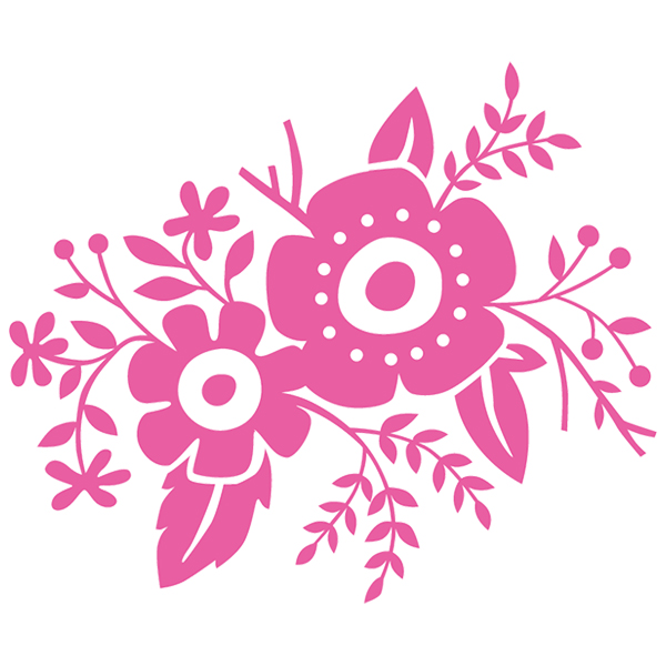 Floral Bouquet [SVG, DXF]