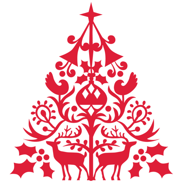 Folksy Tree [SVG, DXF]