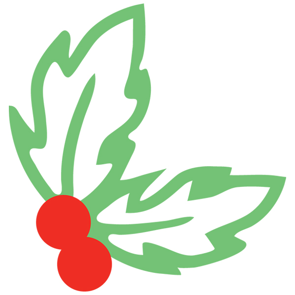 Holly Accent [SVG, DXF]