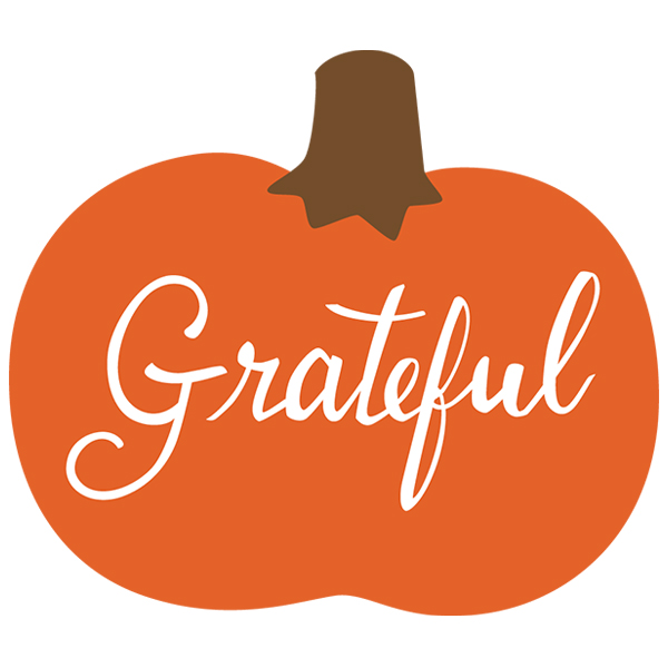 Grateful Pumpkin [SVG, DXF]