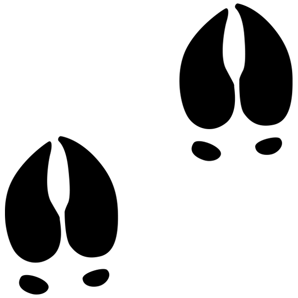 Moose Tracks [SVG, DXF]