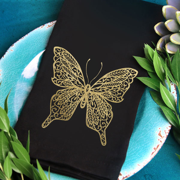 Rosethorn Butterfly [SVG, DXF] 1