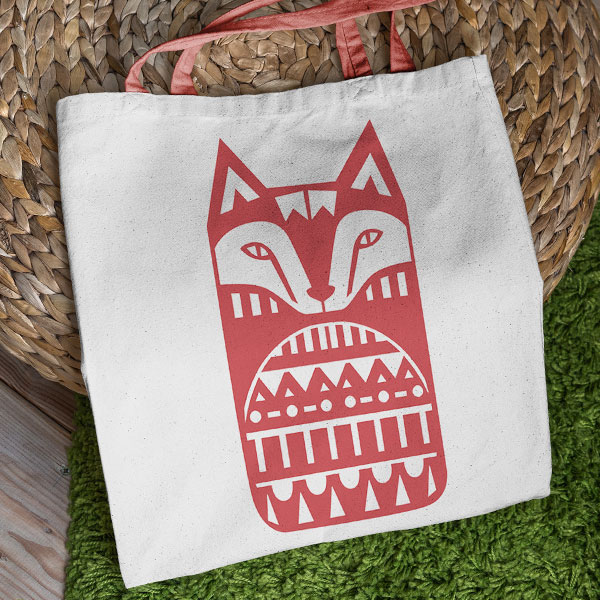 Nordic Fox [SVG, DXF] 1