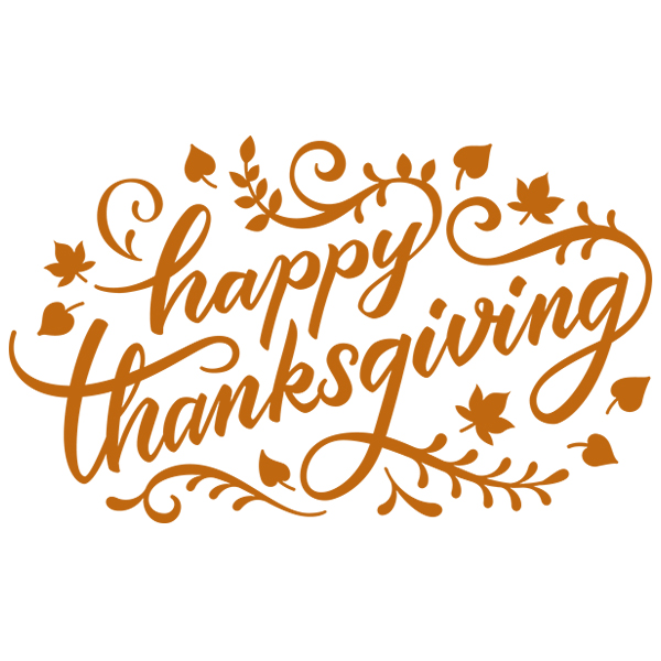 Happy Thanksgiving [SVG, DXF]