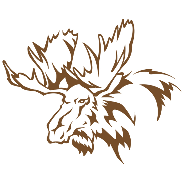 Moose Silhouette [SVG, DXF]