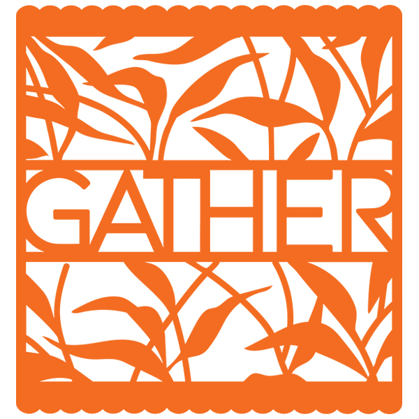 Papercut Bunting - Gather [SVG, DXF]