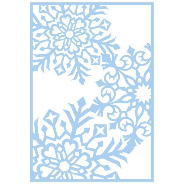 Papercut - Snowflakes [SVG, DXF]