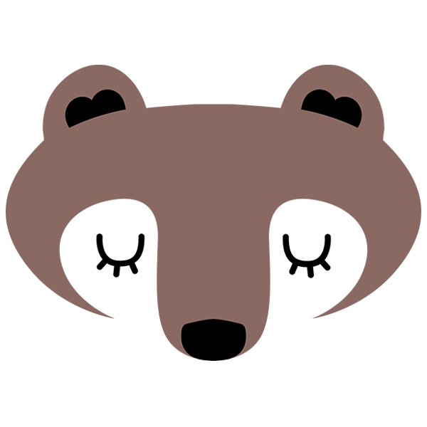 Bear Face [SVG, DXF]