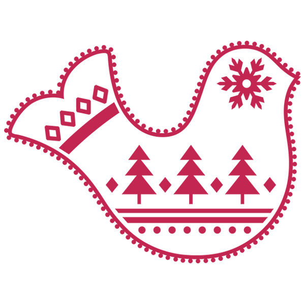 Nordic Bird [SVG, DXF]