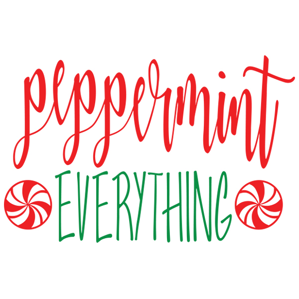 Peppermint Everything [SVG, DXF]