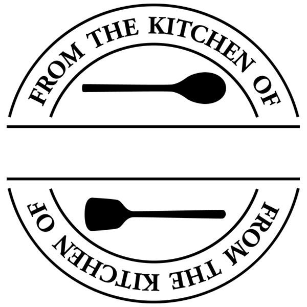 From the Kitchen Of - Circle [SVG, DXF]
