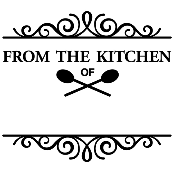 From the Kitchen Of [SVG, DXF]