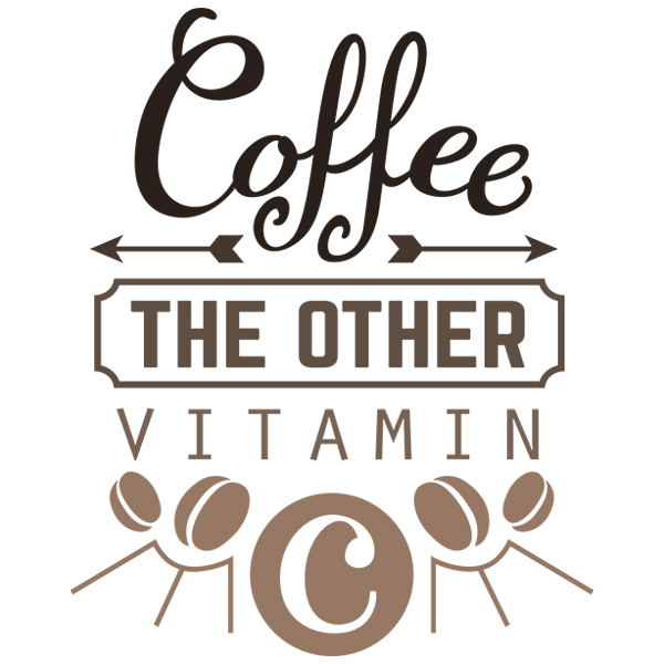 Coffee The Other Vitamin [SVG, DXF]