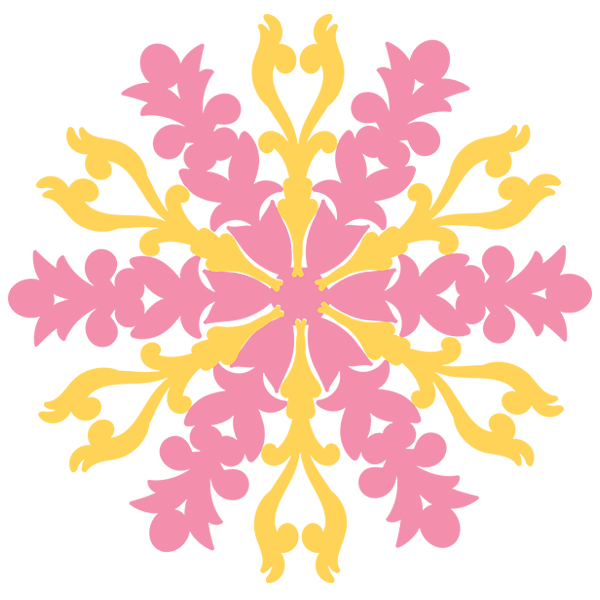Intricate Snowflake 2 [SVG, DXF]