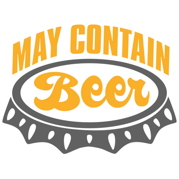 May Contain Beer [SVG, DXF]