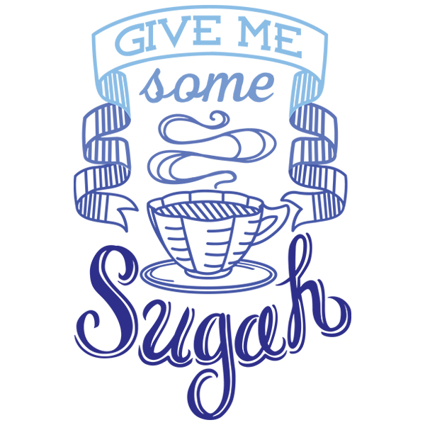 Give Me Some Sugah [SVG, DXF]