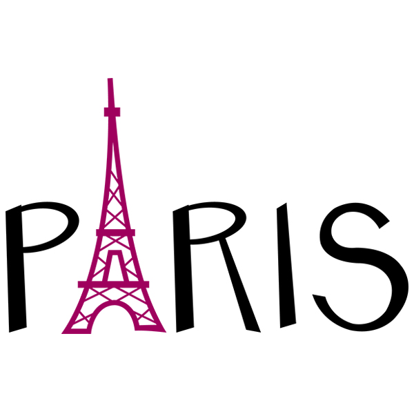 Pretty City - Paris [SVG, DXF]