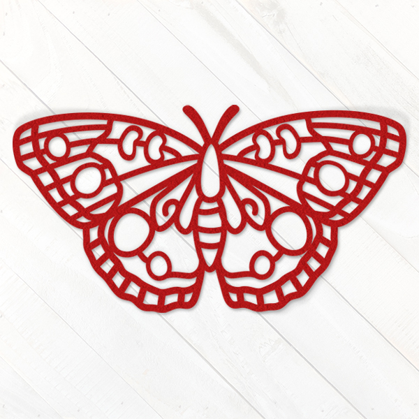 Papercut Buckeye Butterfly [SVG, DXF]