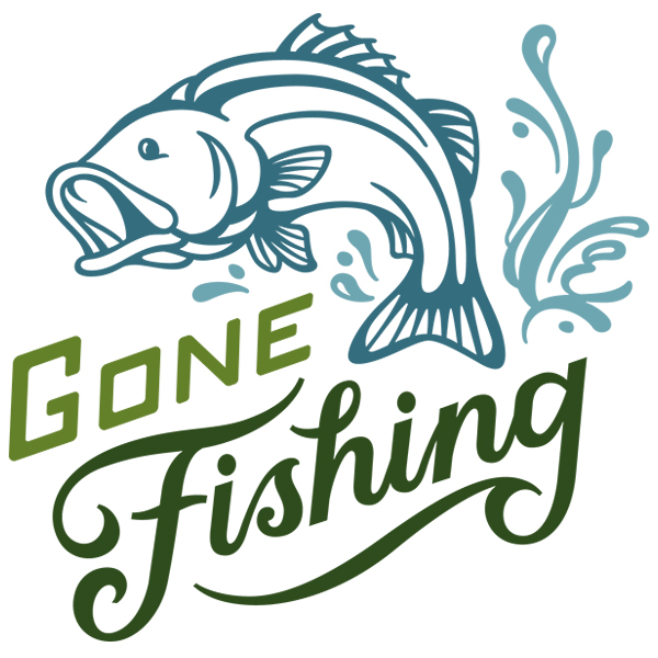 Gone Fishing [SVG, DXF]