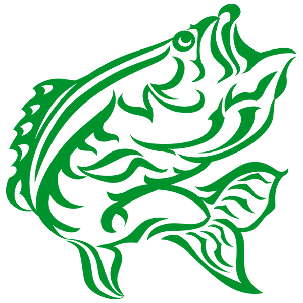Tribal Bass [SVG, DXF]