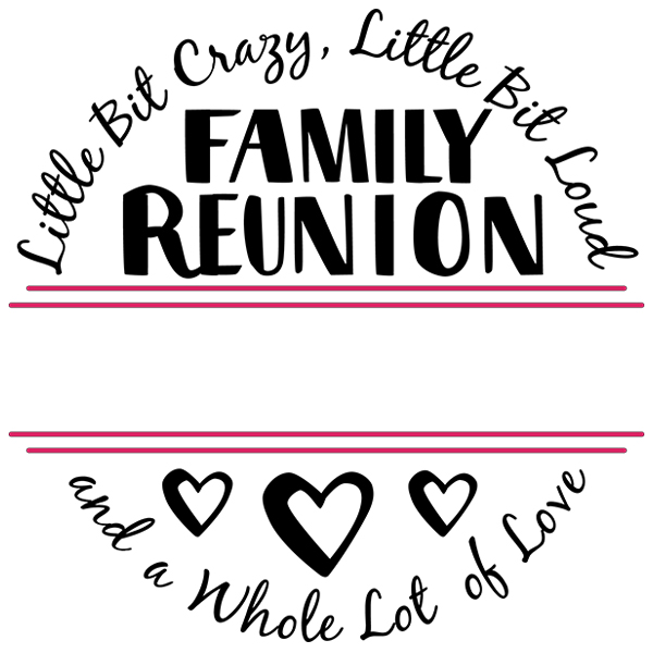 Family Reunion - Monogram [SVG, DXF]