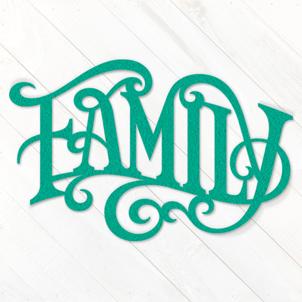 Papercut Family [SVG, DXF]