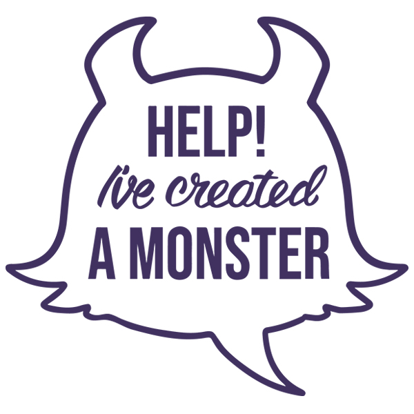 Help! I've Created a Monster [SVG, DXF]