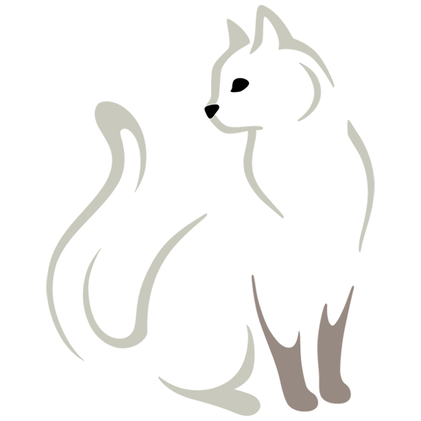 Minimalist Cat [SVG, DXF]
