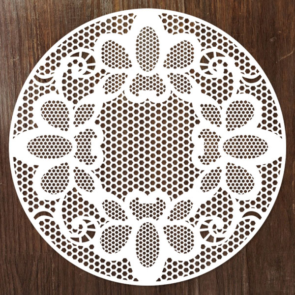Lacy Charger [SVG, DXF]