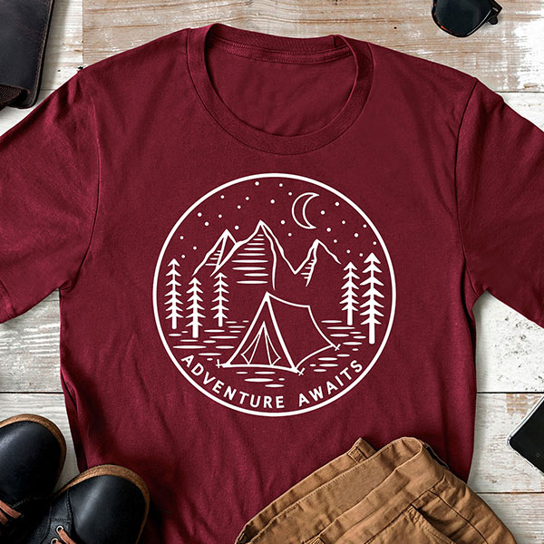 Adventure Awaits [SVG, DXF] 1
