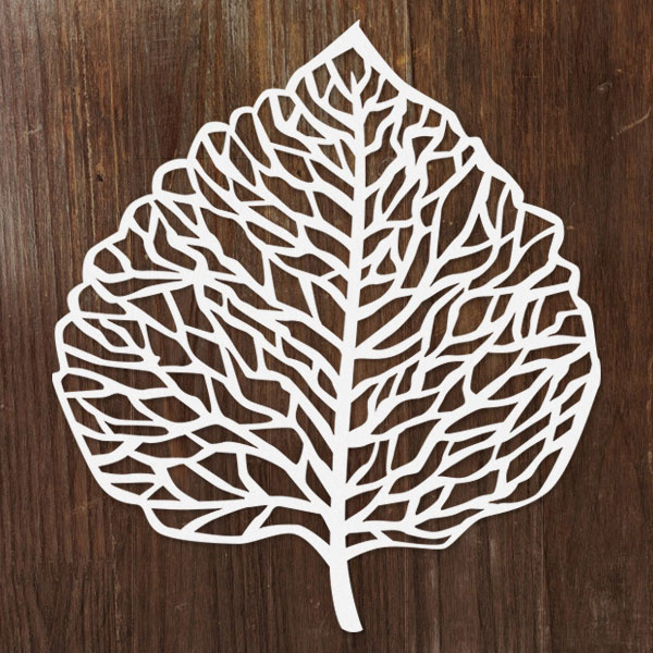 Intricate Leaf 2 [SVG, DXF]
