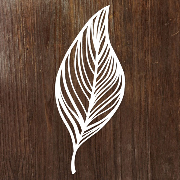Intricate Leaf 1 [SVG, DXF]
