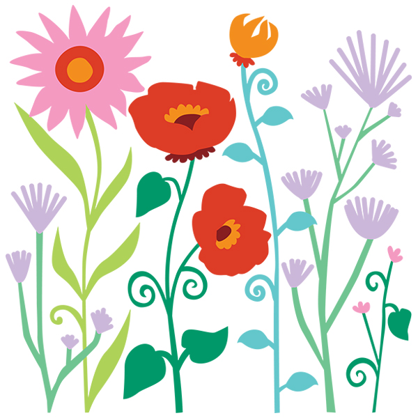 Floral Square 1 [SVG, DXF]